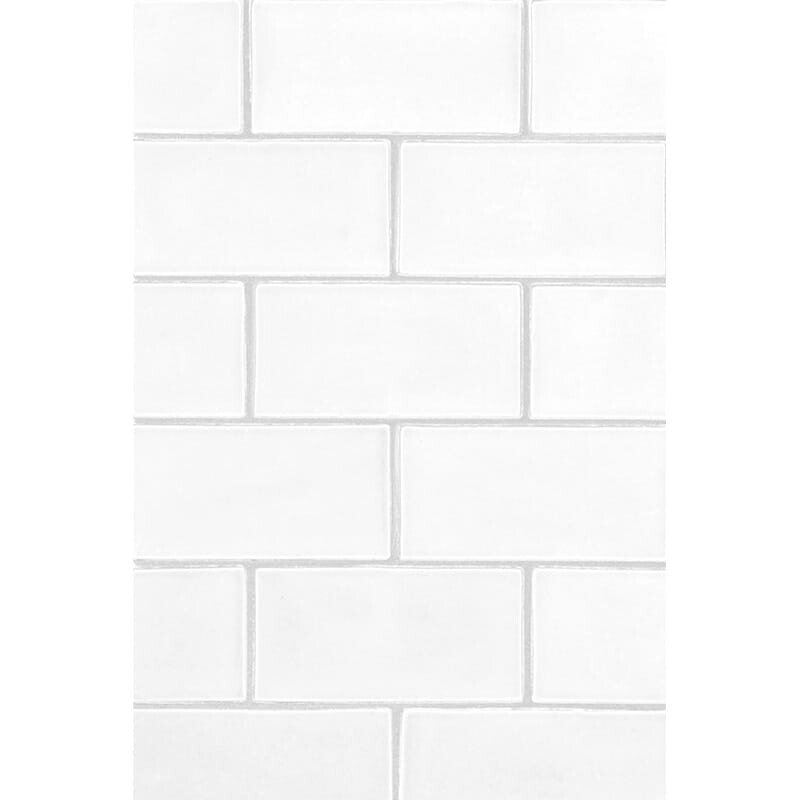 Satin Cotton Matte Subway Ceramic Tile 3×6