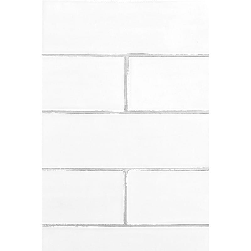 Satin Cotton Matte Subway Ceramic Tile 4×12
