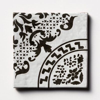 Antigua 2 Square 1/2   Glazed Terracotta Tile 6×6