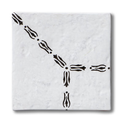 Antigua 5 Square 1/2   Glazed Terracotta Tile 6×6