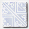 Indigo Wash Manorca Glossy  Glazed Terracotta Tile 6×6
