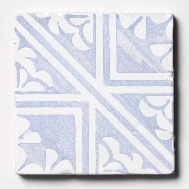 Indigo Wash Manorca Glossy  Glazed Terracotta Tile 6×6