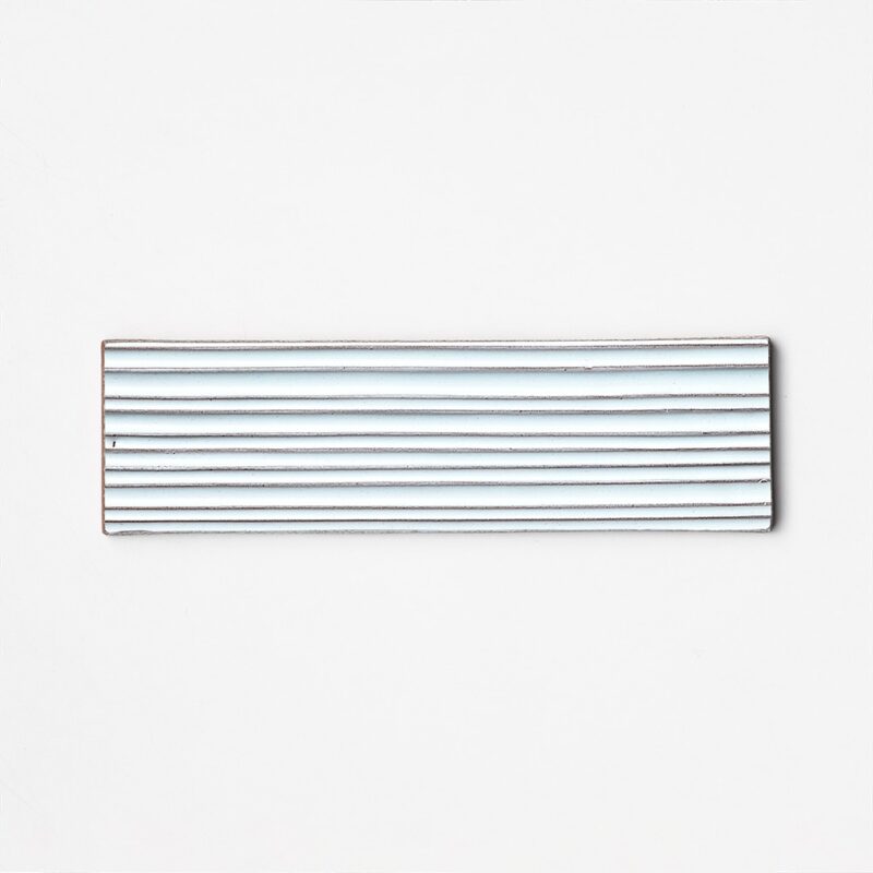 Sky Glossy Legato Thin Brick Accent Tiles 2 1/4×7 7/8