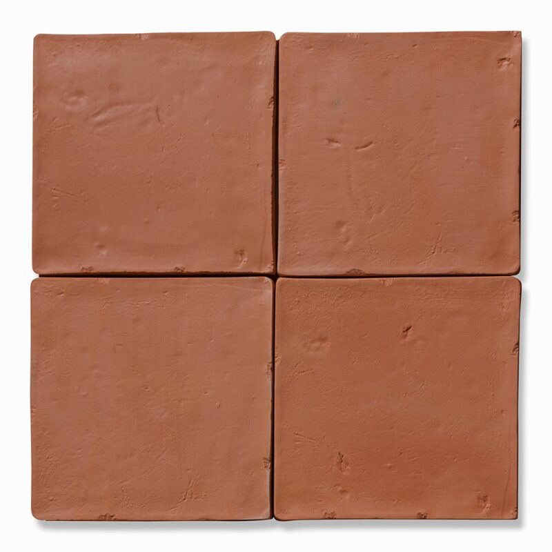 Hand Made Matte  Terracotta Tile 6×6