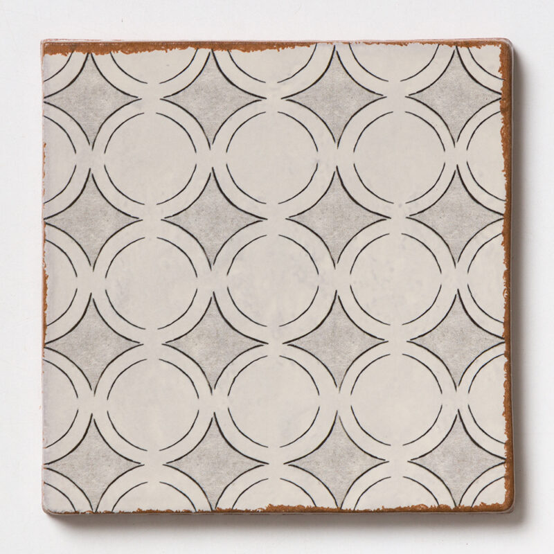Camille Matte  Glazed Terracotta Tile 6×6