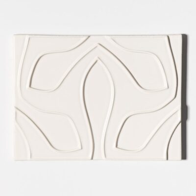 Autumn White Glossy Tioma Ceramic Accent Tiles 6×8