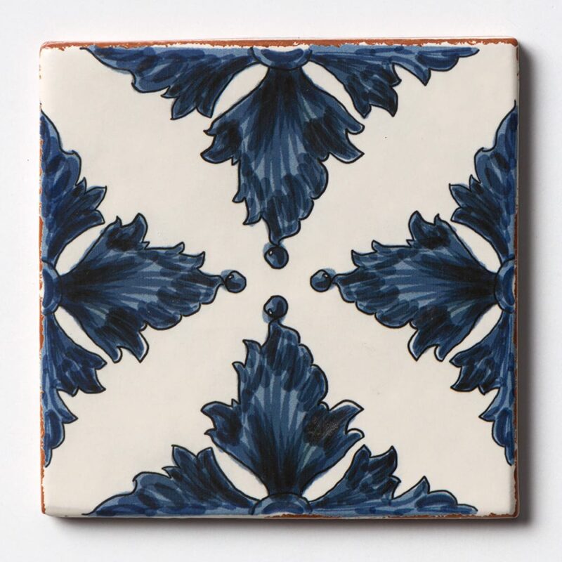 Notch Matte  Glazed Terracotta Tile 6×6