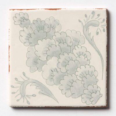 Flutter Matte  Glazed Terracotta Tile 6×6