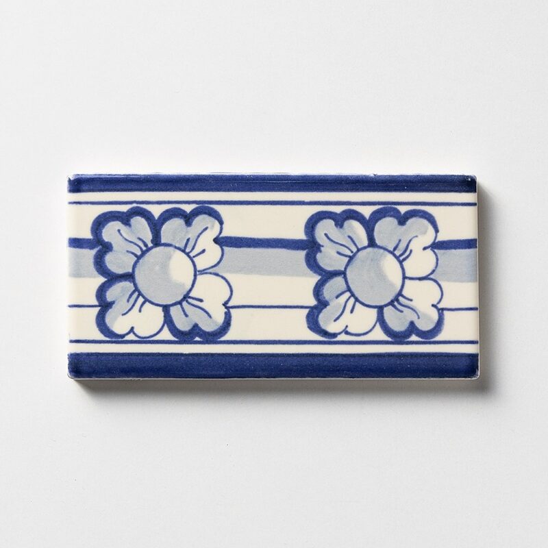 412 Glazed  Ceramic Border Tiles 3×6