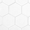 Satin Cotton Matte Hexagon 5 Ceramic Tile 5
