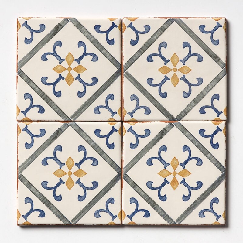 Braga Matte  Glazed Terracotta Tile 6×6