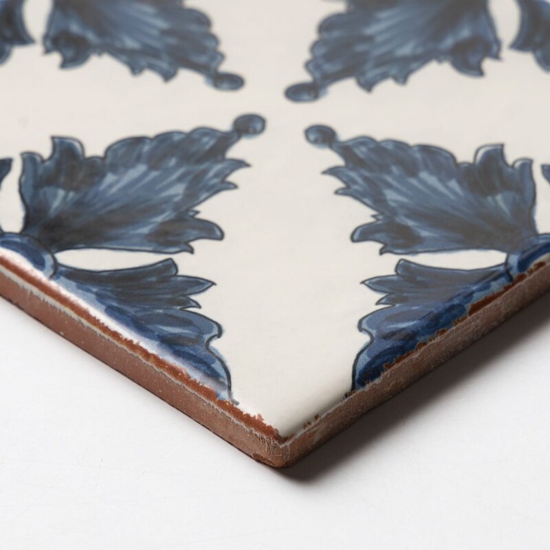 Notch Matte  Glazed Terracotta Tile 6×6