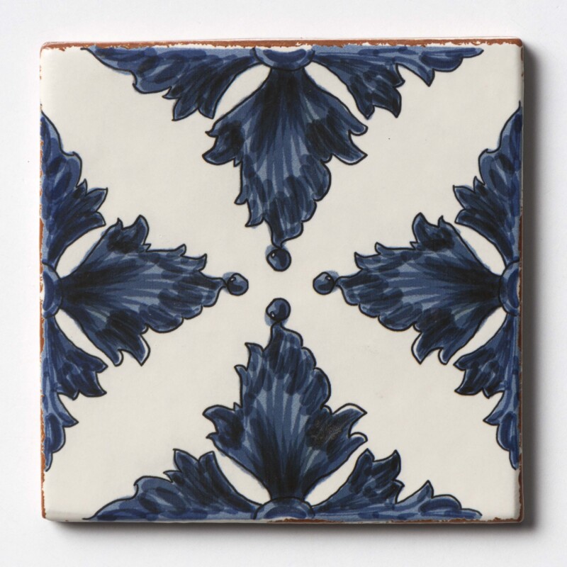 Notch Matte  Glazed Terracotta Tile 6×6