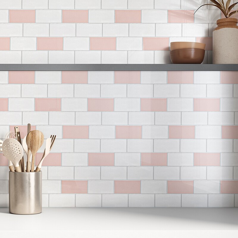 Royal White Glossy Subway Ceramic Tile 3×6