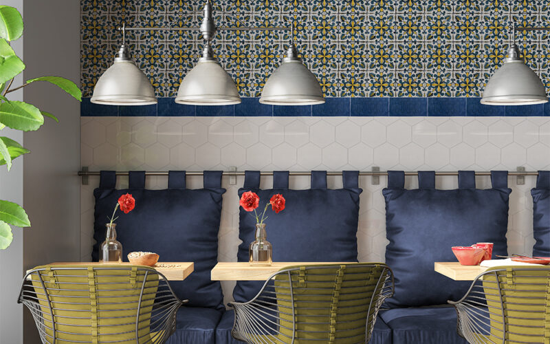 Porcelain Hexagon Floor