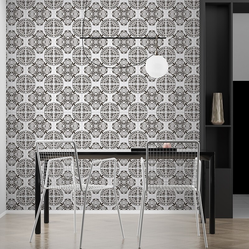 Antigua 2 Square 1/2   Glazed Terracotta Tile 6×6