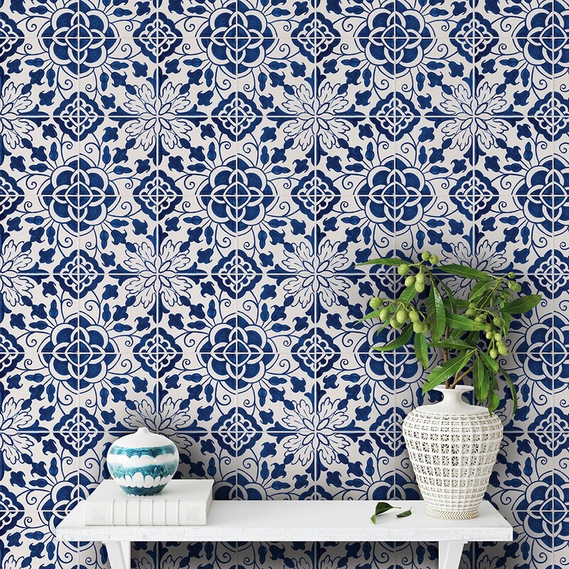 Camelias Glazed  Ceramic Tile 6×6