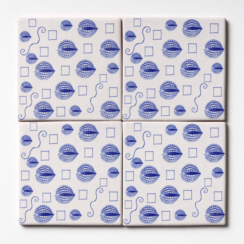 Cadet Matte French Country Glazed Terracotta Tile 6×6