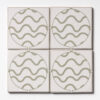 Biscuit Matte Porthole Glazed Terracotta Tile 6×6