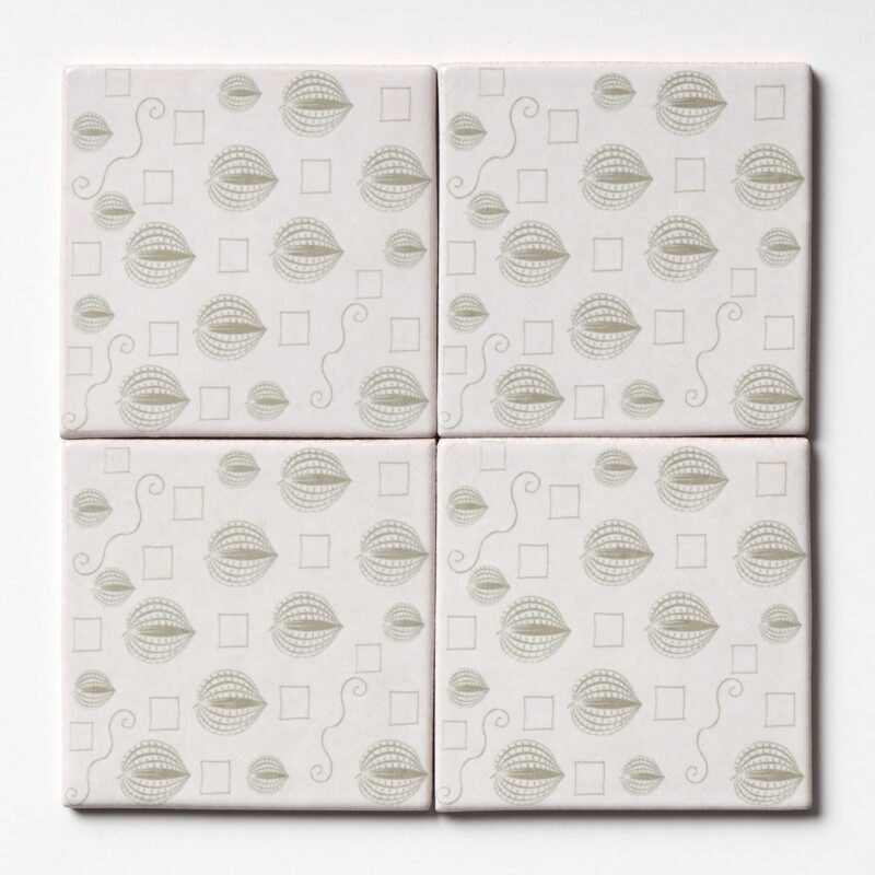 Biscuit Matte French Country Glazed Terracotta Tile 6×6