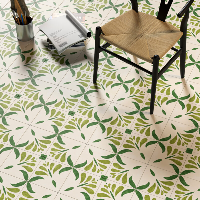 Custom   Porcelain Tile 8×8